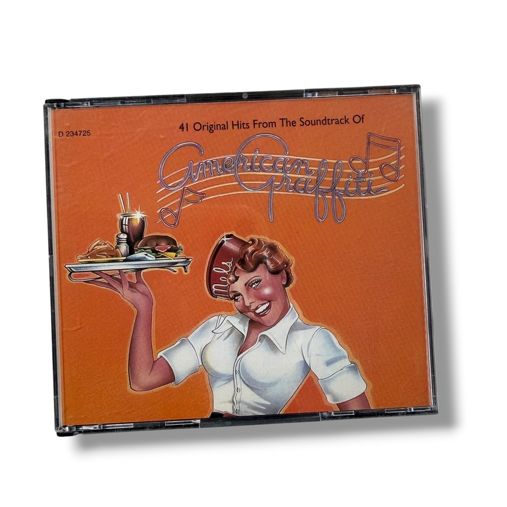 American Graffiti Original Motion Picture Soundtrack 2 CD Set MCA MCAD2-8001